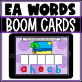 BOOM CARDS Double Vowel EA Build a Word Spelling