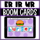 BOOM CARDS ER IR and UR Words R Controlled Vowels Build a 