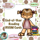 BOOM CARDS: End of Year Reading Review