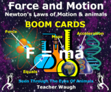BOOM CARDS - Force and Motion - Newton's Laws of Motion & 