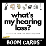 BOOM CARDS: Hearing Loss Interactive Book