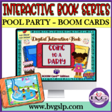 Digital Interactive Book Summer Edition - Pool Party BOOM CARDS