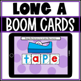 BOOM CARDS Long Vowel A Silent E Build a Word Spelling