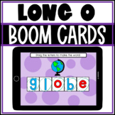 BOOM CARDS Long Vowel O Silent E Build a Word Spelling
