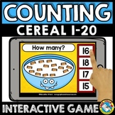BOOM CARDS MATH ACTIVITY KINDERGARTEN COUNTING OBJECTS TO 