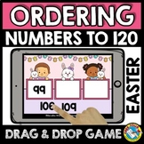 BOOM CARDS MATH EASTER ACTIVITY 1ST GRADE ORDERING NUMBERS
