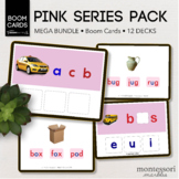 MEGA BUNDLE BOOM CARDS™ Montessori Pink Series