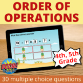BOOM CARDS Order of Operations Boom Cards for Distance Learning