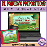 BOOM CARDS St Patrick's Day Prepositions and Sentence Form