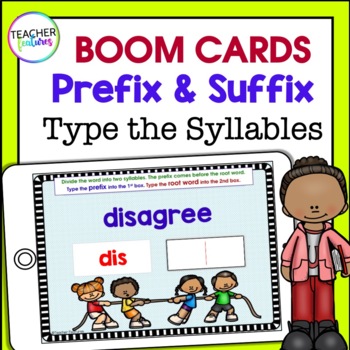 Preview of 2nd 3rd Grade PREFIXES un re dis & SUFFIXES less ly ful AFFIXES ROOTS Boom Cards