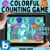 BOOM™ CARDS a Digital Math Resource to Count Colorful Fish