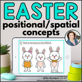 Positional / Spatial Basic Concepts for Easter | BOOM CARDS™