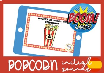 Preview of BOOM CARDS_POPCORN LETTERS