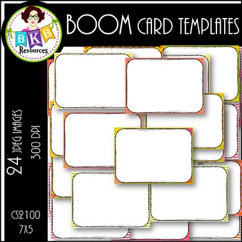 Preview of BOOM Card Templates CS2100  ● Background ● Task Card Template