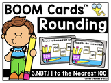 BOOM Cards™ | 3.NBT.1 | Round to the Nearest 100