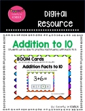 BOOM Cards- Addition to 10