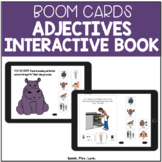 BOOM Cards Adjectives Interactive Book | Expanding Utteran