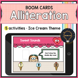 BOOM Cards • Alliteration &  Poetry • Bleezer's Ice Cream 
