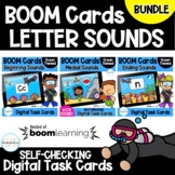 Alphabet Letter Sounds Phonics Boom Cards BUNDLE | Digital