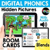 BOOM Cards: Blends (CCVC) Hidden Pictures