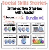 BOOM Cards Social Skills Bundle 1 SEL Monster Stories for 