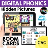 BOOM Cards: CVC Hidden Pictures