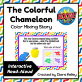 Cameron the Colorful Chameleon  A Color Mixing Story Boom Cards