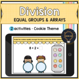 BOOM Cards • Division • Dividing with Equal Groups • Array