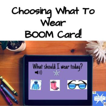 Preview of BOOM Cards Dressing for the Weather