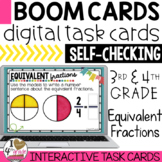 BOOM Cards Equivalent Fractions
