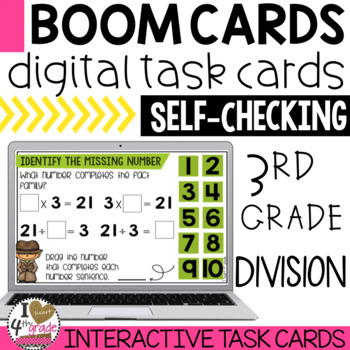 Preview of BOOM Cards Fact Families