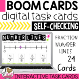 BOOM Cards Fractions on a Number Line