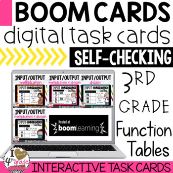 Preview of BOOM Cards Function Table Bundle