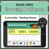 BOOM Cards • Growing Patterns • Increasing • Plant Theme •