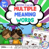 Multiple Meaning Words (Homonyms) Digital Task Cards Dista