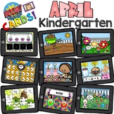 BOOM Cards - Kindergarten April - Distant Learning