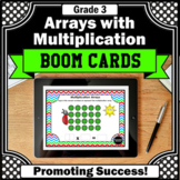 BOOM Cards Math Arrays with Multiplication Practice 3rd Gr
