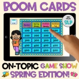 BOOM Cards™️ On-Topic GAME SHOW Social Language Conversati