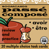 French BOOM Cards  Passé Composé être and avoir