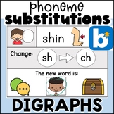 BOOM Cards Phoneme Substitutions of Digraph Sounds, Boom P