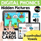 BOOM Cards: R-Controlled Vowels Hidden Pictures