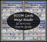 BOOM Cards™ Reading Comprehension Mega Bundle | Fourth Grade