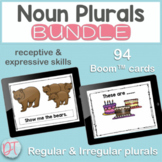 Regular and Irregular Plural Nouns Digital Task Cards - Gr