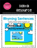 BOOM Cards-Rhyming Sentences