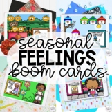 Seasonal Counseling & SEL BOOM Cards™  BUNDLE: Fall, Winte