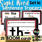 BOOM Cards: Sight Word Tracers SET 1C