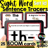 BOOM Cards: Sight Word Tracing SET 1D