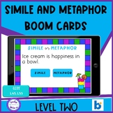 BOOM Cards Simile and Metaphor Figurative Language Practic