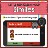 BOOM Cards • Similes &  Poetry • Little Red Riding Hood • 