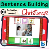 BOOM Cards | Speech-Language Therapy| Sentence Building | 
